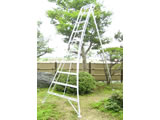 果樹園用アルミ三脚